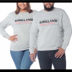 NWT Kirkland Signature Grey Sweatshirt